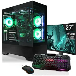 Systemtreff Gaming PC G255183 (1000 GB, 32 GB, Intel Core i7-13700KF), PC, Schwarz