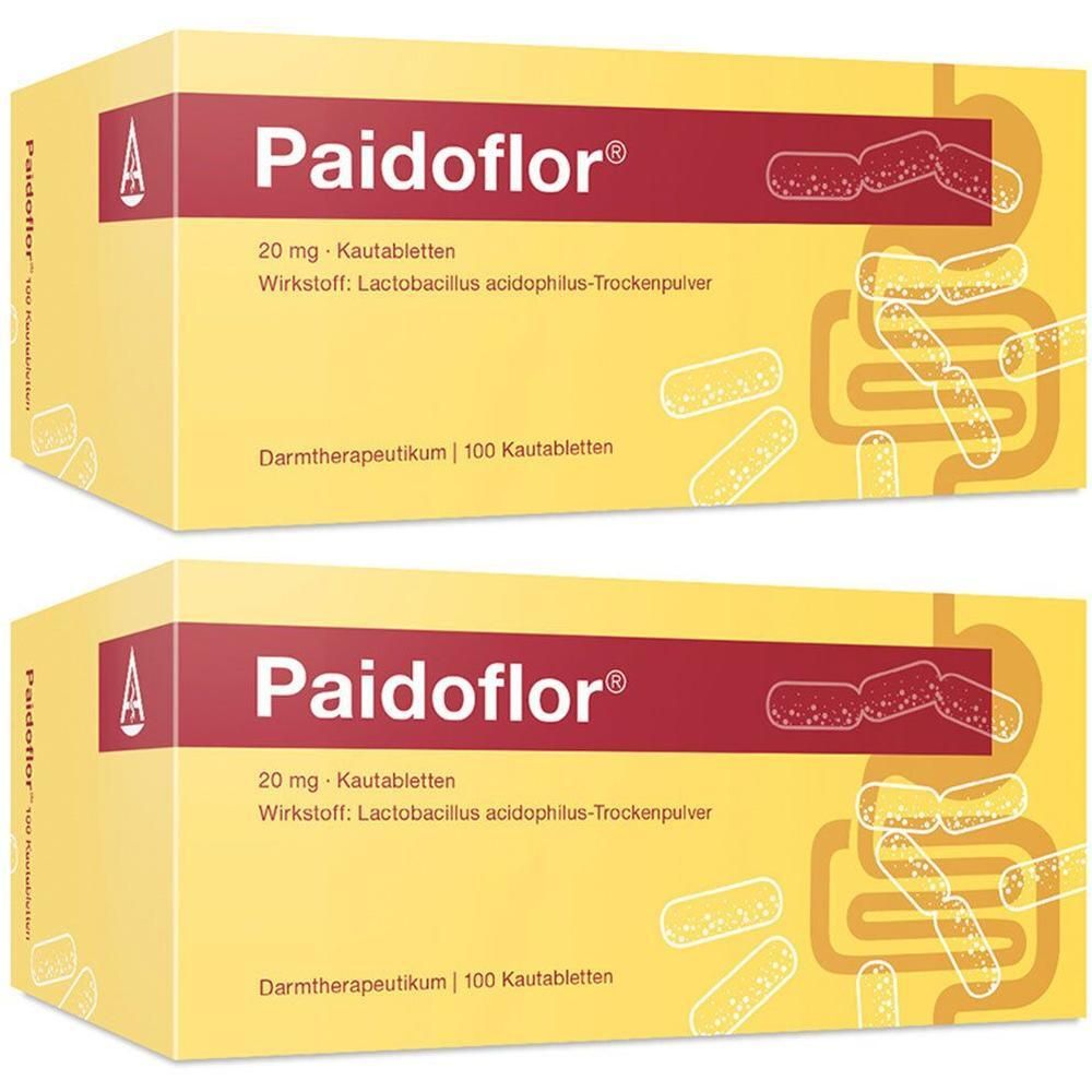 Paidoflor Kautabletten 2x 2x100 St