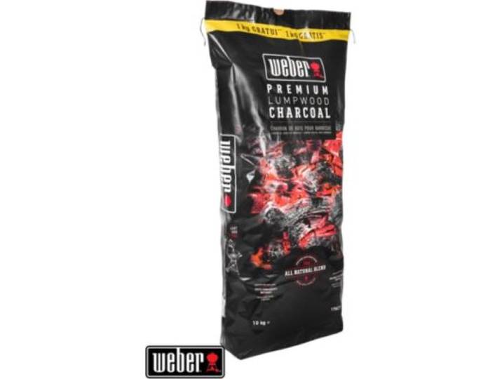 Weber - Charbon De Bois 10kg Dont 1kg Gratuit De Charbon De Bois