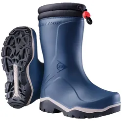 DUNLOP Kinder-Stiefel Kids Blizzard PVC Gr. 24 gefüttert blau/schwarz K354061