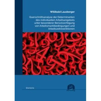 Querschnittsanalyse der Determinanten des individuellen Arbeitsangebots unter besonderer Berücksichtigung von Arbeitsmarktbedingungen und