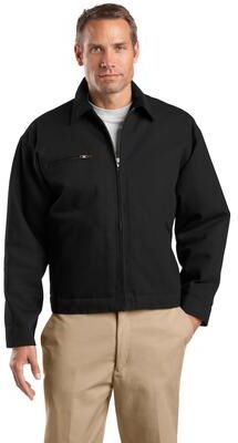 CornerStone TLJ763 Tall Duck Cloth Work Jacket in Black size Large/Tall   Polyesterfill