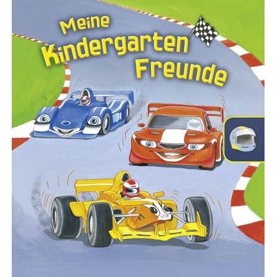Meine Kindergarten-Freunde (Rennautos), Gebundene Ausgabe von Gondolino Eintragbücher, Loewe, 978-3-8112-3544-1