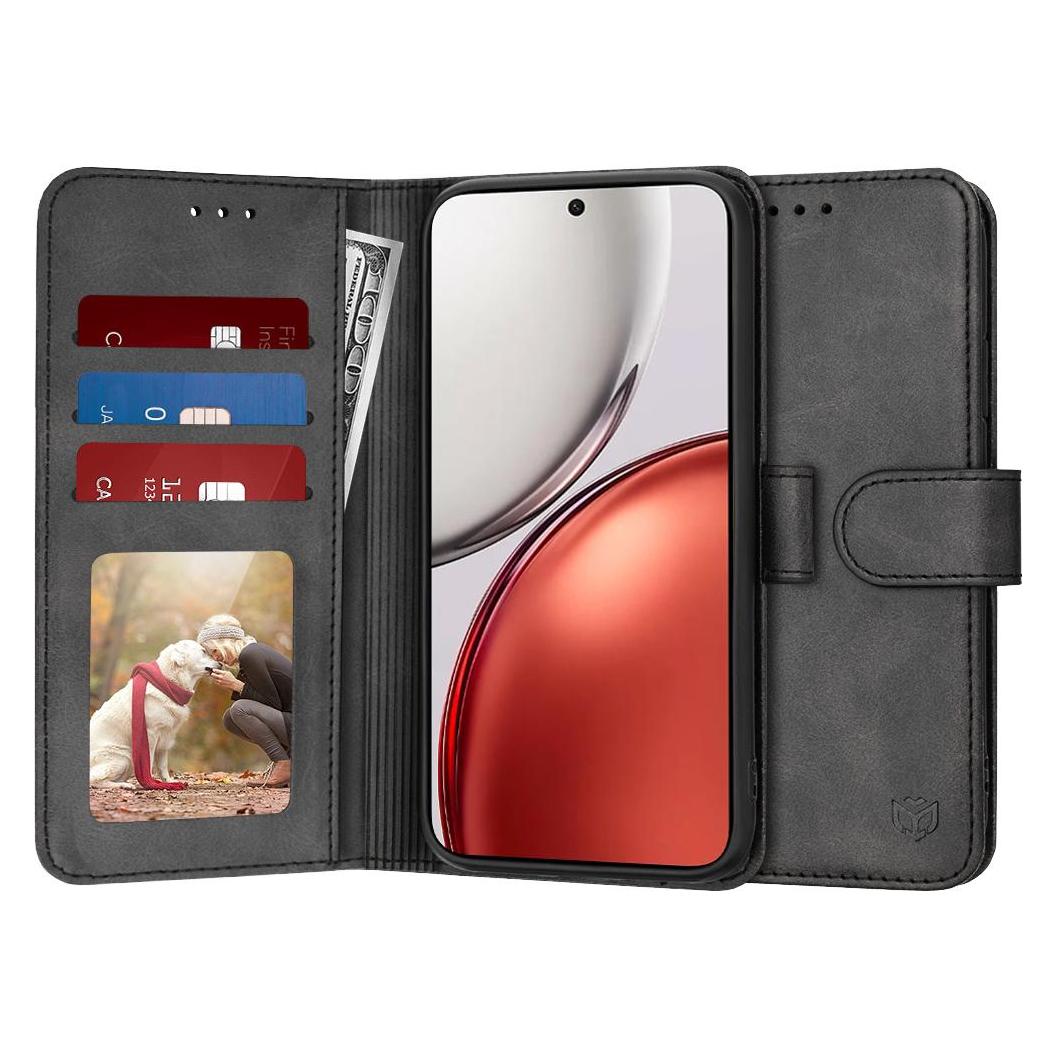 Techsuit - Diary Book - Honor Magic8 Lite - Black (Honor Magic 8 Lite) (65238936)