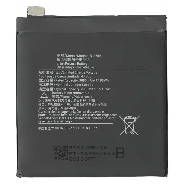 MPS Akku BLP699 4000 mAh für OnePlus 7 Pro (BLP699)