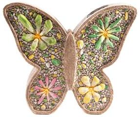 IH Casa Decor Solar Power Outdoor Garden Figurine Butterfly