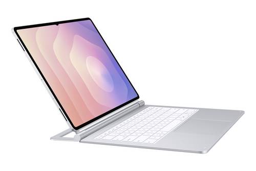 Samsung Tastatur Deutsch, QWERTZ Silber
