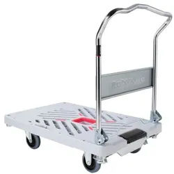 RuXXac Plattformwagen »RuXXac Dandy XL« zusammenklappbar mit Bremse silber