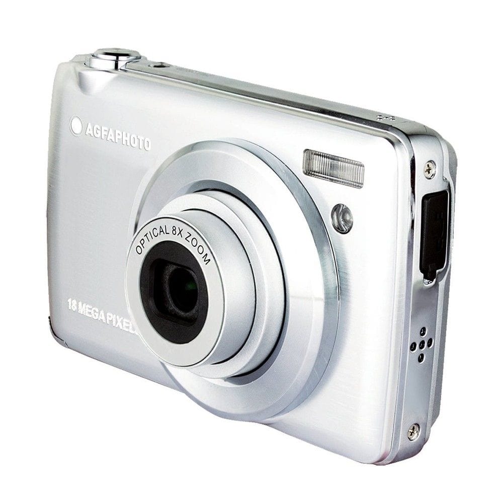 AgfaPhoto Realishot DC8200 Kompaktkamera 8x Opt. Zoom (Silber) DC8200SL