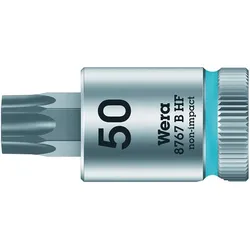 WERA Schraubendrehereinsatz 3/8" T50x38,5mm Haltefunktion