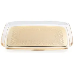 Teatime Serviertablett  Gold