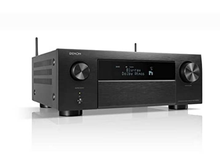 Denon AVC-X4800H 9.4-kanaals 8K AV-Receiver, Dolby Atmos, DTS:X, Auro-3D, HEOS Multiroom, Bluetooth, AirPlay 2, Alexa Compatibel – Zwart