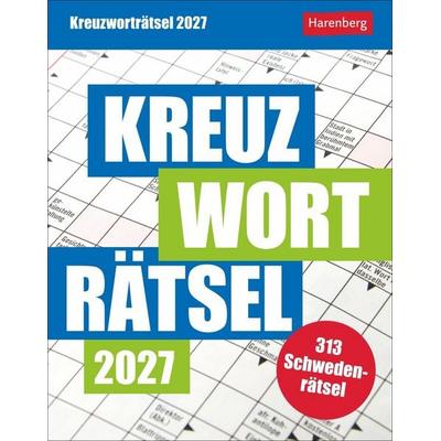 Kreuzworträtsel Tagesabreißkalender 2027