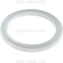 HAAS Wasserzähler-Dichtung 6118 23x29x2mm, 3/4", für Kaltwasser, weiß