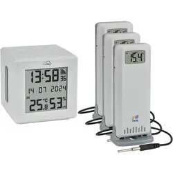 TFA Me ID-01 Starter Set, Wetterstation, Weiss