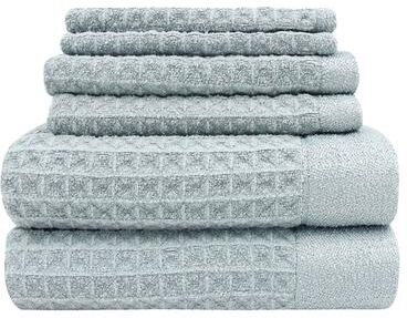 Farberware FBT-007-SL-5 Slate Microfiber Bath Towel - 6PC