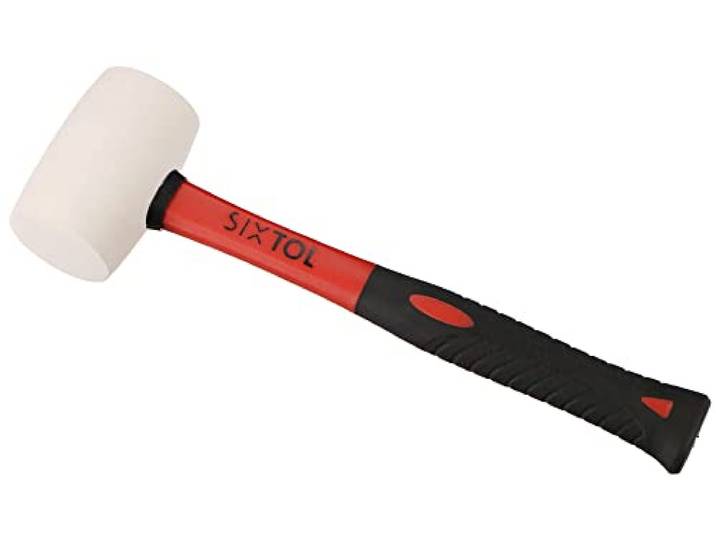 Gummihammer TPR HAMMER 220, weiß, 220 g, 285 mm