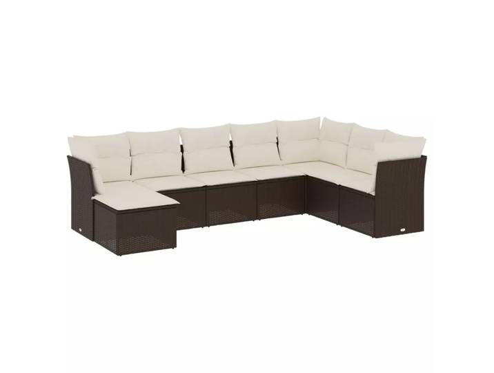 VidaXL - Garten sofagarnitur, One Size, Light Beige
