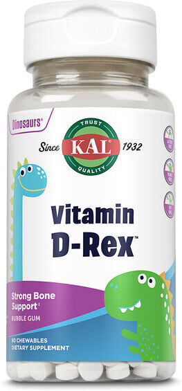 Kal Vitamin D 90 Chewable Tablets