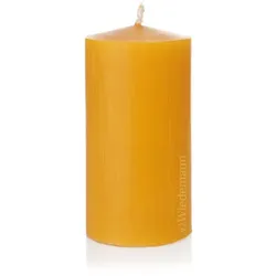 Wiedemann Kerzen 100% Bienenwachskerzen Natur 150 x 80 mm, 4 Stück