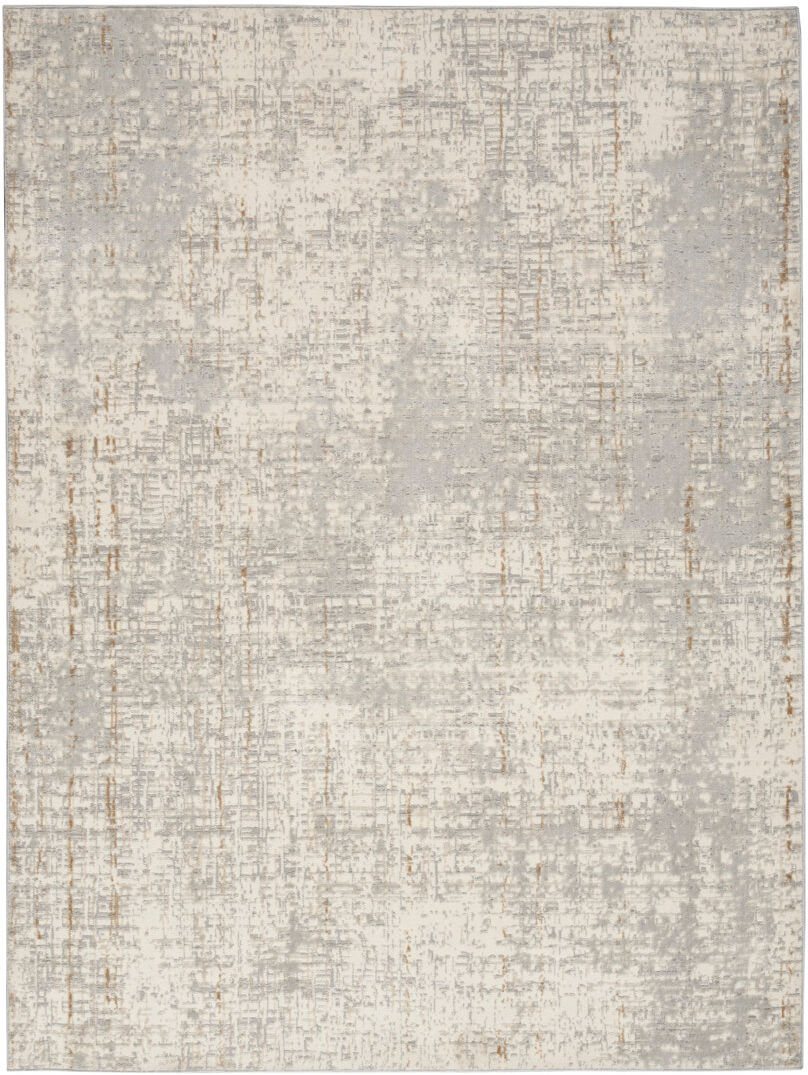 Calvin Klein Abstract Area Rug Gray Rectangular 97 x 152cm