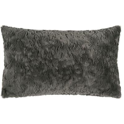 Dekokissen PAD "Flair", stone, unifarben, B:30cm L:50cm, Polyester, Dekokissen_Sitzkissen_Kissenhüllen, Kunstfell