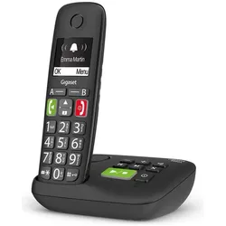 Gigaset E290A, Telefon, Schwarz