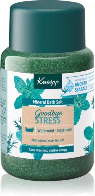 Kneipp Goodbye Stress Badesalz Watermint & Rosemary 500 g