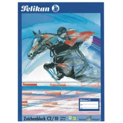 Pelikan, Heft + Block, Zeichenblock (A2, Blanko)