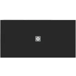 Ideal Standard Ultra Flat S+ Rechteck-Brausewanne 1800x900x30mm, Ablauf zentriert, T5609FV, Farbe: Schiefer