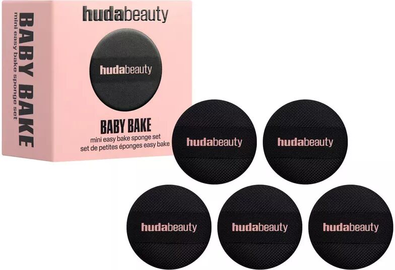 Huda Beauty - Baby Bake Mini Easy Bake Sponge Set – Set mit Mini-Beauty-Schwämmen, 5 Stücke, Fantasie