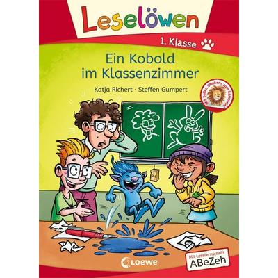 Leselöwen 1. Klasse - Ein Kobold im Klassenzimmer, Gebundene Ausgabe von Katja Richert, Loewe
