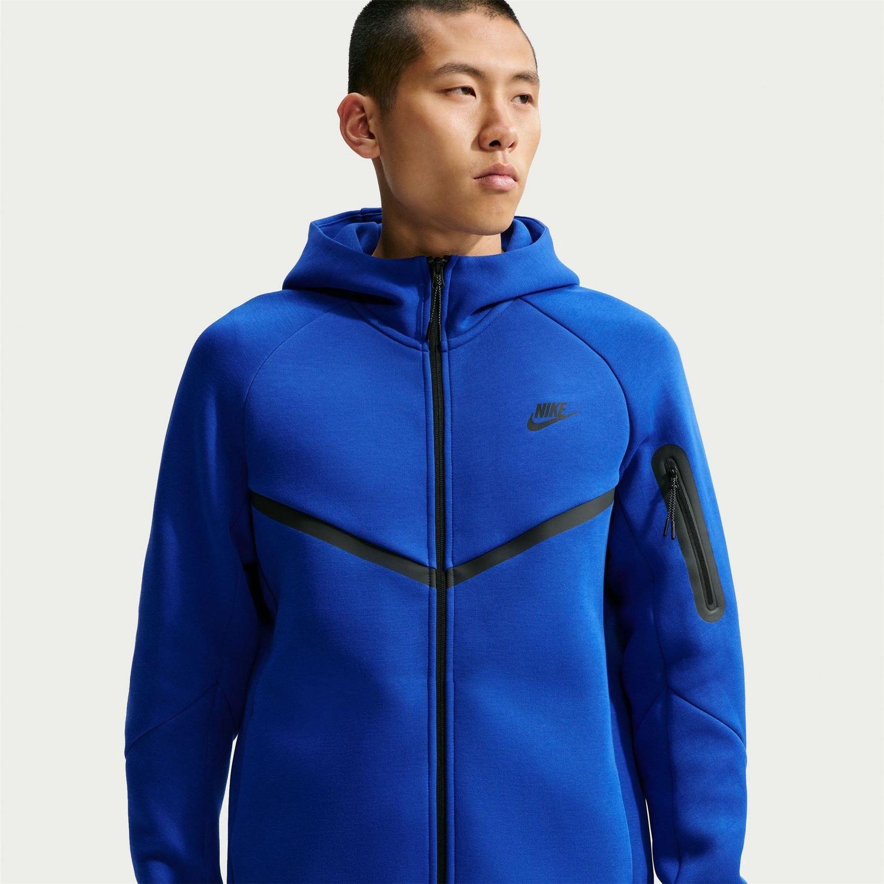 Nike - "Tech" Hoodie mit durchgehendem Reißverschluss für Herren (Retro Royal)