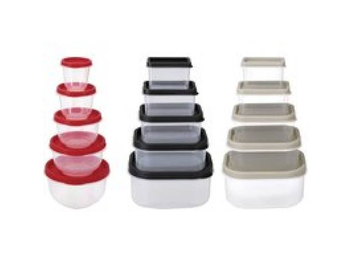SILVERCREST® Set de 5 boîtes de conservation
