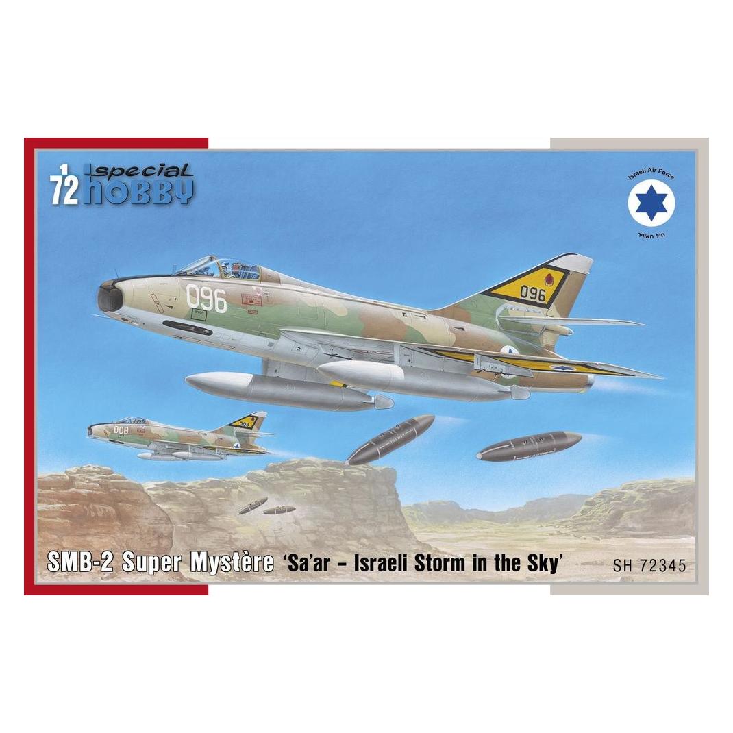 Special Hobby SMB-2 Super Mystere Sa ar Israeli Storm in the Sky (100-SH72345)