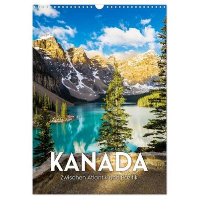 Kanada - Zwischen Atlantik und Pazifik. (Wandkalender 2027 DIN A3 hoch), CALVENDO Monatskalender