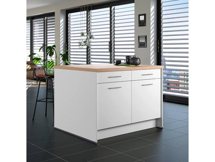 Kücheninsel IP1200 o. Geräte Weiß