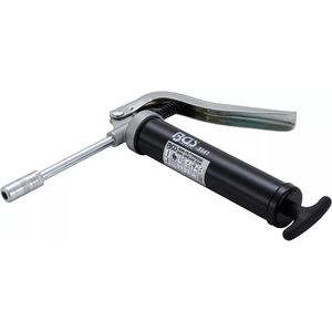 BGS-technic Fettpresse 3141, mit Mundstück, Einhandpresse, 207 bar, für 85g Kartuschen & 125g loses Fett