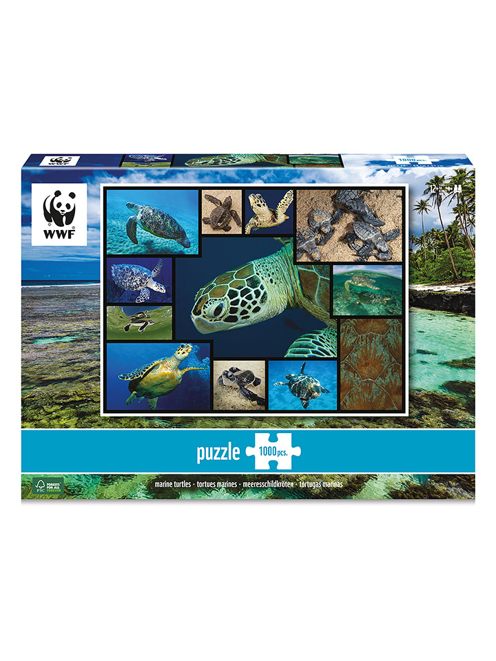 ambassador 1.000tlg. Puzzle "Meeresschildkröten" - ab 12 Jahren - onesize