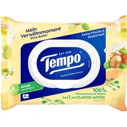 Tempo Feuchtes Toilettenpapier Avocado und Shea Butter 1-lagig