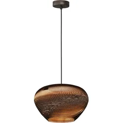 masterlight Pendelleuchte Carta Trendy Metall Schwarz 35 cm