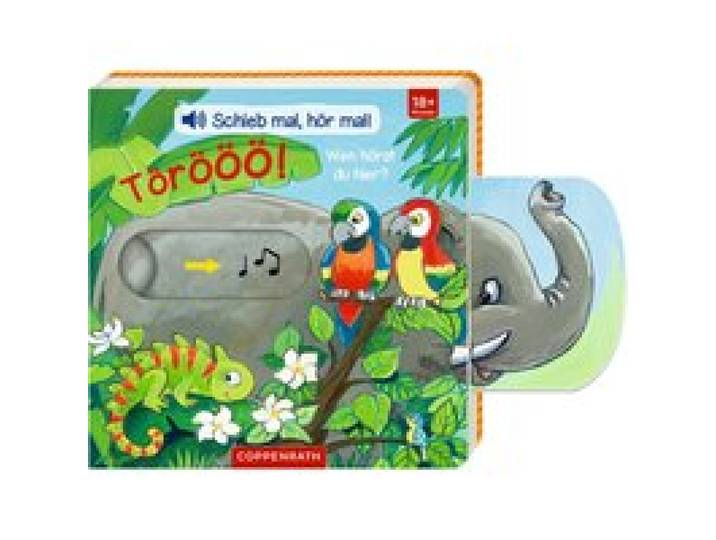 Soundbilderbuch Schieb mal, hör mal! Töröö! Wen hörst du hier?
