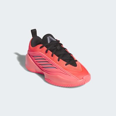 Basketballschuh ADIDAS PERFORMANCE "BELIEVE THAT 1 J", Mädchen, Gr. 38,5, solar turbo, core schwarz, slate, Synthetik, Textil, Schuhe, für Kinder & Jugendliche