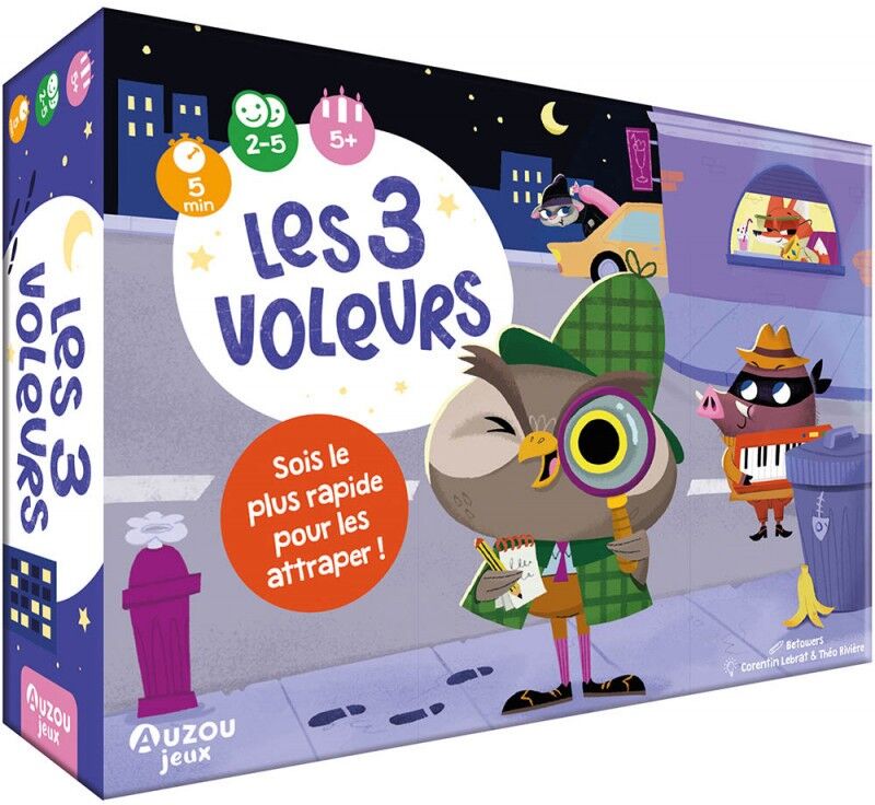 Les 3 voleurs - Auzou