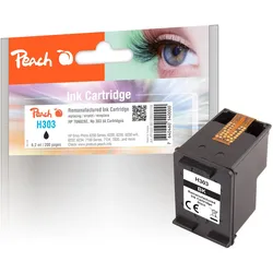 Peach, Druckerpatrone, Patrone HP Nr.303 T6N02AE black no ink level chip remanufactured (BK)