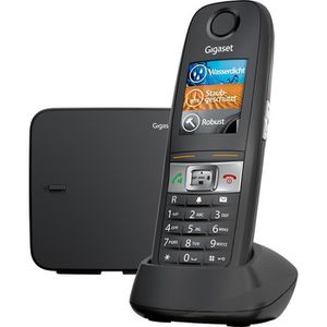 Gigaset E630 Telefon schwarz analog schnurlos