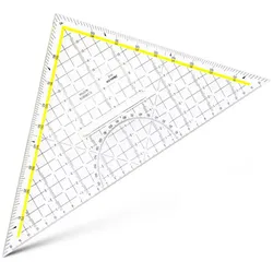 Aristo AR1648/2 Dreieck Kunststoff Schwarz, Transparent, Gelb 1 Stück(e)