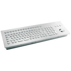 GETT TKV-105-TB38V-MODUL-USB-DE Kabelgebunden Tastatur Deutsch, QWERTZ Edelstahl IP65, Integrierter Trackball, Maustasten KV14007