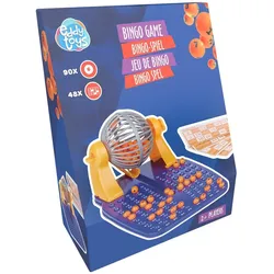 Eddy Toys Bingo Spiel mit Drehtrommel 23,5x17,3x11,5cm (2 - 6 Spieler)