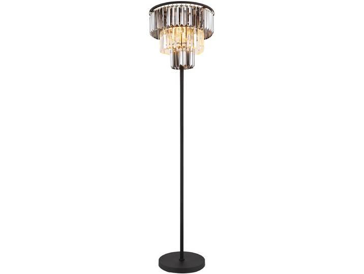 Globo - vloerlamp - Naxis - zwart - metaal - Ø 40cm - E27 - 15695S